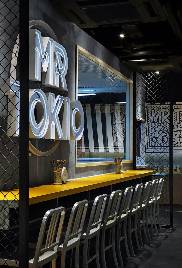 日式快餐店吧臺裝修設(shè)計效果圖